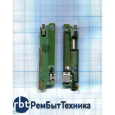Разъем Micro USB для Lenovo S660 (плата с системным разъемом)