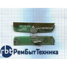 Разъем Micro USB для Lenovo S890 (плата с системным разъемом)
