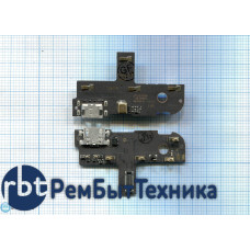 Разъем Micro USB для Lenovo S90 Sisley (плата с системным разъемом и микрофоном)