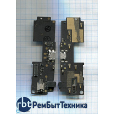 Разъем Micro USB для Lenovo Vibe Z2 (плата с системным разъемом, микрофоном и вибро)