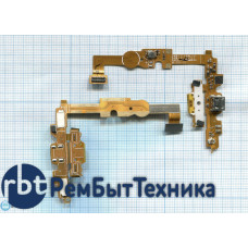 Разъем Micro USB для LG Optimus L5 II E450 (плата с системным разъемом и микрофоном)