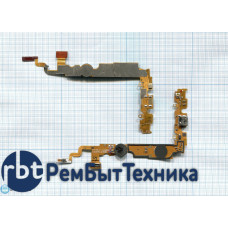 Разъем Micro USB для LG L7 II Dual P715 на шлейфе с микрофоном