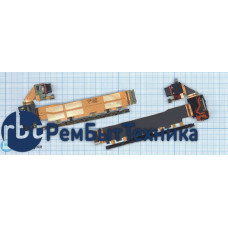 Разъем Micro USB для Sony Xperia Z3+ E6553 E6533 на шлейфе с кнопками громкости и включения