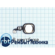 Кнопка HOME в сборе с механизмом и шлейфом для iPhone 6/6 Plus золотая