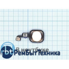 Кнопка HOME в сборе с механизмом и шлейфом для iPhone 6S/6S Plus розовое золото