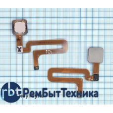Шлейф со сканером отпечатка пальца Xiaomi Mi 4S золотой