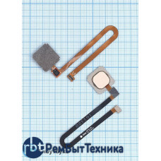 Шлейф со сканером отпечатка пальца Xiaomi Mi 5S Plus золотой