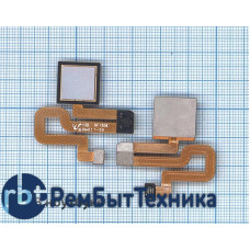 Шлейф со сканером отпечатка пальца Xiaomi Redmi Note 3 серый