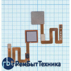 Шлейф со сканером отпечатка пальца Xiaomi Redmi Note 4 серый