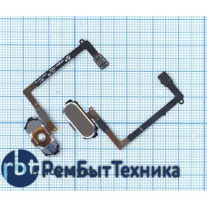 Кнопка HOME в сборе с механизмом и шлейфом для Samsung Galaxy S6 SM-G920F золотая