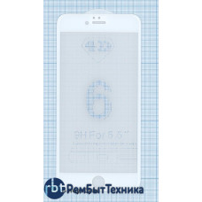 Защитное стекло 4D для Apple iPhone 6/6S Plus белое Защитное стекло 4D для Apple iPhone 6/6S Plus белое
