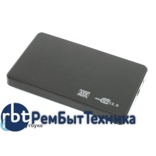 Бокс для жесткого диска 2,5" пластиковый USB 2.0 DM-2508 черный