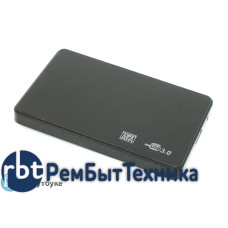 Бокс для жесткого диска 2,5" пластиковый USB 3.0 DM-2508 черный