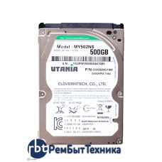 Жесткий диск HDD 2,5" 500GB UTANIA MY502NS slim