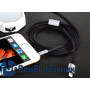 Кабель Baseus L33 Apple+3.5 mm to 3.5 mm AUX Audio Cable Black 1,2m ORIGINAL