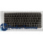 Клавиатура для ноутбука HP Pavilion dm3 dm3-1000 черная с серой рамкой