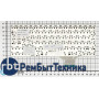 Клавиатура для ноутбука Asus Eee PC 700 701 900 901 черная