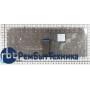 Клавиатура для ноутбука Dell Inspiron 1420 1520 1525 1526 1540 Vostro 1400 1500 XPS M1330серебристая