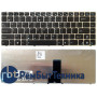Клавиатура для ноутбука Asus UL30 K42 черная с серебристой рамкой
