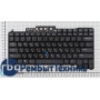 Клавиатура для ноутбука Dell Latitude D620 D630 D820 D830 черная с указателем (point stick)