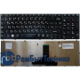 Клавиатура для ноутбука Toshiba Satellite A660 A665 черная с черной рамкой