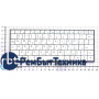 Клавиатура для ноутбука Fujitsu-Siemens Amilo Mini Ui 3520 M1010 белая