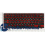 Клавиатура для ноутбука Dell Inspiron M101Z M102Z 1120 1122 черная с красной рамкой