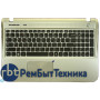 Клавиатура для ноутбука Samsung SF510 топ-панель серебристая