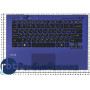 Клавиатура для ноутбука Sony Vaio VPC-SB VPC-SD синяя топ-панель