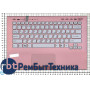 Клавиатура для ноутбука Sony Vaio VPC-SB VPC-SD розовая топ-панель