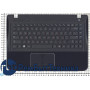 Клавиатура для ноутбука Samsung SF411 SF410 черная топ-панель синяя Клавиатура для ноутбука Samsung SF411 SF410 черная топ-панель синяя