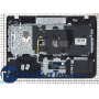 Клавиатура для ноутбука Samsung SF411 SF410 черная топ-панель синяя Клавиатура для ноутбука Samsung SF411 SF410 черная топ-панель синяя