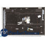 Клавиатура для ноутбука Samsung RF712 NP-RF712-s02ru BA75-03149C черная с подсветкой топ-панель