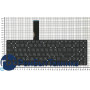 Клавиатура для ноутбука Asus K55 X501 черная без рамки
