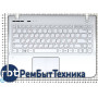 Клавиатура для ноутбука Samsung SF310 топ-панель белая Клавиатура для ноутбука Samsung SF310 топ-панель белая