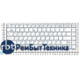 Клавиатура для ноутбука Asus 1215 1225c 1225b белая