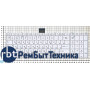 Клавиатура для ноутбука Toshiba Satellite C850 C855 C870 белая