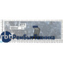 Клавиатура для ноутбука IBM Lenovo IdeaPad B570 B580 V570 Z570 Z575 B590 черная с бронзовой рамкой