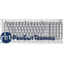 Клавиатура для ноутбука HP PAVILION HDX18 серебристая с подсветкой