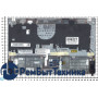 Клавиатура для ноутбука Samsung NP350U2B топкейс (BA75-03263C) черная, серебристый корпус Клавиатура для ноутбука Samsung NP350U2B топкейс (BA75-03263C) черная, серебристый корпус