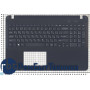 Клавиатура для ноутбука Sony FIT 15 SVF15 черная топ-панель