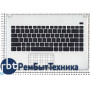 Клавиатура для ноутбука Asus X401U белая топ-панель