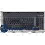Клавиатура для ноутбука Asus G55 G55V G55VW G57 G57V G57VW черная с рамкой и подсветкой
