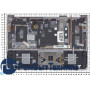 Клавиатура для ноутбука Samsung 900X3A топ-панель серебристая