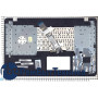 Клавиатура для ноутбука Asus X751 топ-панель черная