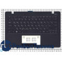 Клавиатура для ноутбука Asus X200 черная топ-панель