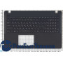 Клавиатура для ноутбука Asus X550 топ-панель черная
