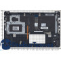 Клавиатура для ноутбука Asus K501L, K501LB, K501LX, K501U черная топ-панель серебристая Клавиатура для ноутбука Asus K501L, K501LB, K501LX, K501U черная топ-панель серебристая