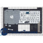 Клавиатура для ноутбука Asus F453 X453 черная топ-панель