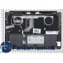 Клавиатура для ноутбука Samsung NP900X3C топ-панель с подсветкой